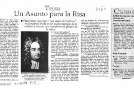 Un Asunto para la risa