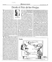 Desde el país de las ovejas