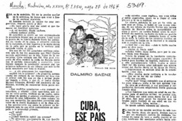 Cuba, ese país