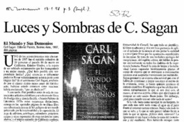 Luces y sombras de C. Sagan