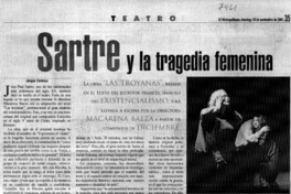 Sartre y la tragedia femenina