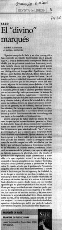 El "divino" marqués