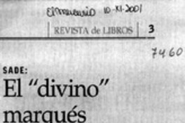 El "divino" marqués