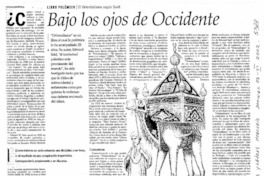 Bajos los ojos de Occidente