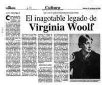 El inagotablelegado de Virginia Woolf