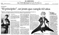 "El Principito", un joven que cumple 60 años
