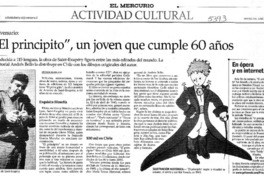 "El Principito", un joven que cumple 60 años