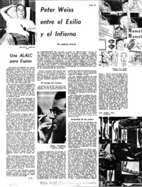 Peter Weiss entre el exilio y el infierno