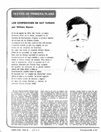 Las confesiones de Nat Turner