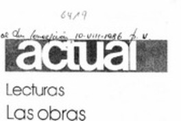 Las obras dramáticas de Mario Vargas Llosa
