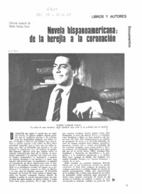 Novela hispanoamericana: de la herejía a la coronación.