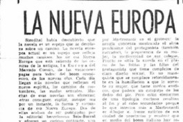 La nueva Europa