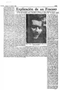 Explicación de un fracaso