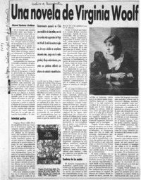 Una novela de Virginia Woolf