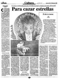 Para cazar estrellas en marzo se estrena diaporama de avanzada tecnología computacional sobre "El Principito"