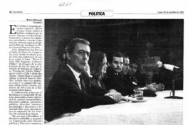 Vargas Llosa criticó el apoyo a los regímenes autoritarios neoliberales