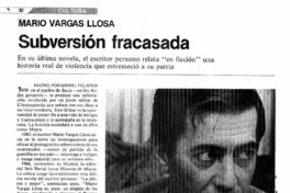 Subversión fracasada