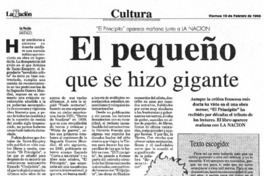 El pequeño que se hizo gigante