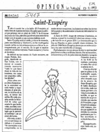 Saint-Exupéry