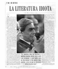 La literatura idiota