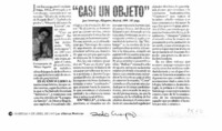 Casi un objeto"