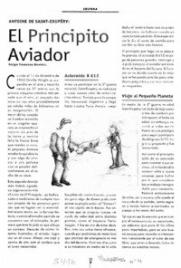 El Principito aviador