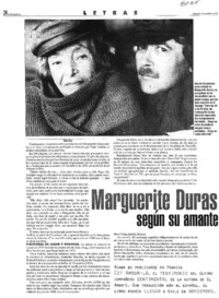 Marguerite Duras según su amante