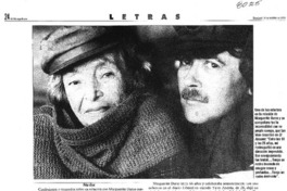 Marguerite Duras según su amante