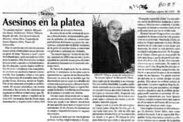 Asesinos en la platea