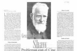 George Bernard Shaw problemas con el cine