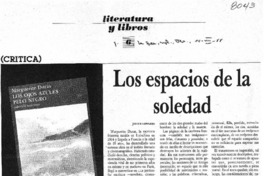 Los espacios de la soledad