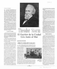 El escritor de la ciudad gris junto al mar