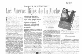 Los nuevos hijos de la noche