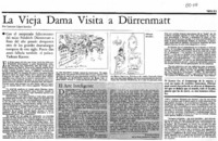 La vieja dama visita a Dürrenmatt