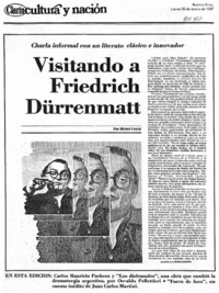 Visitando a Friedrich Dürrenmatt