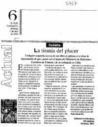 La Tiranía del placer