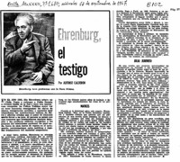 Ehrenburg, el testigo