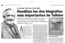 Reeditan las dos biografías más importantes de Tolkien