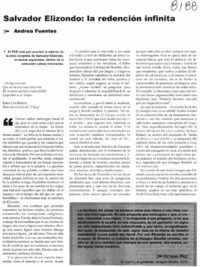 Salvador Elizondo, la redención infinita