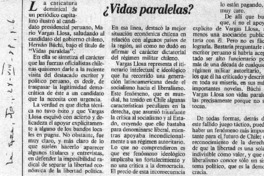 ¿Vidas paralelas?.