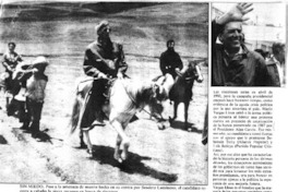 Mario Vargas Llosa: el elogio del candidato.