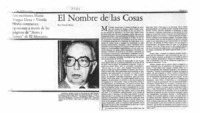 El Nombre de las cosas