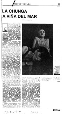 La Chunga a Viña del Mar