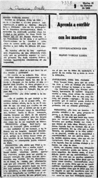 Aprenda a escribir con los maestros.