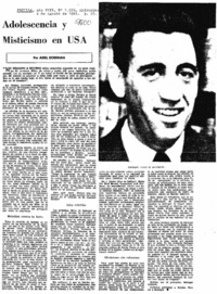 Adolescencia y misticismo en USA