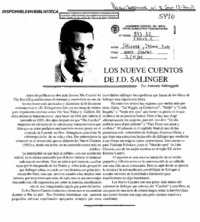 Los nueve cuentos de J. R. Salinger