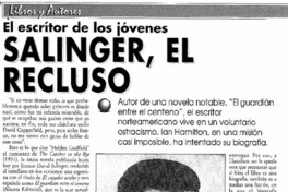 Salinger, el recluso El escritor de los jóvenes