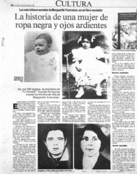 La Historia de una mujer de ropa negra y ojos ardientes.