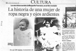 La Historia de una mujer de ropa negra y ojos ardientes.