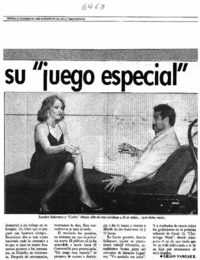 Sandra y su "juego especial"
